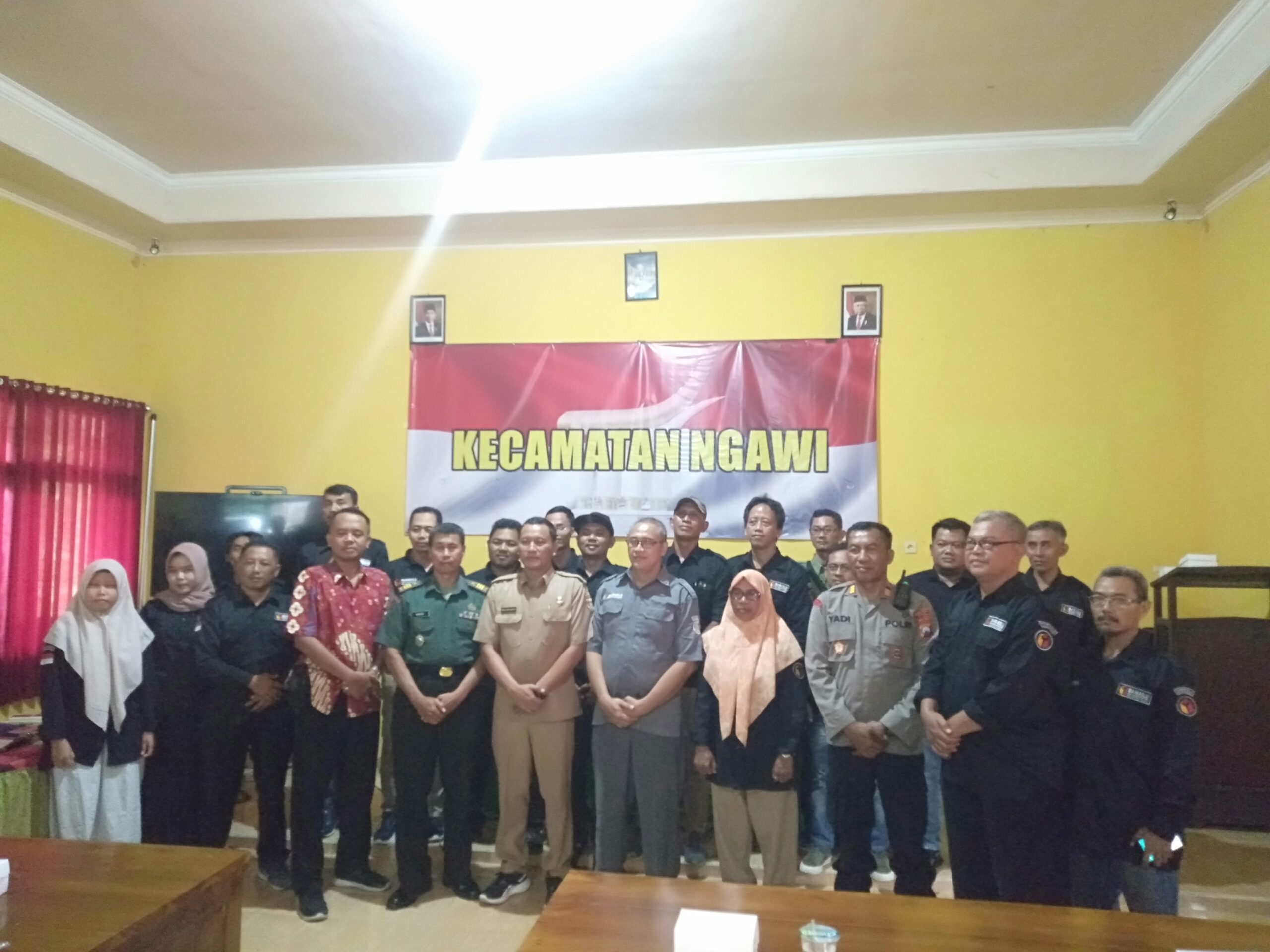 Rapat Koordinasi Panwaslu Kecamatan Ngawi Bersama Forpimcam Ngawi Dalam Memasuki Tahapan 3845